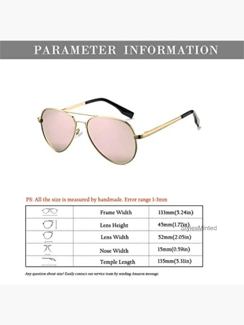 Polarized Kids Aviator Sunglasses UV400 Protection for Girls Boys